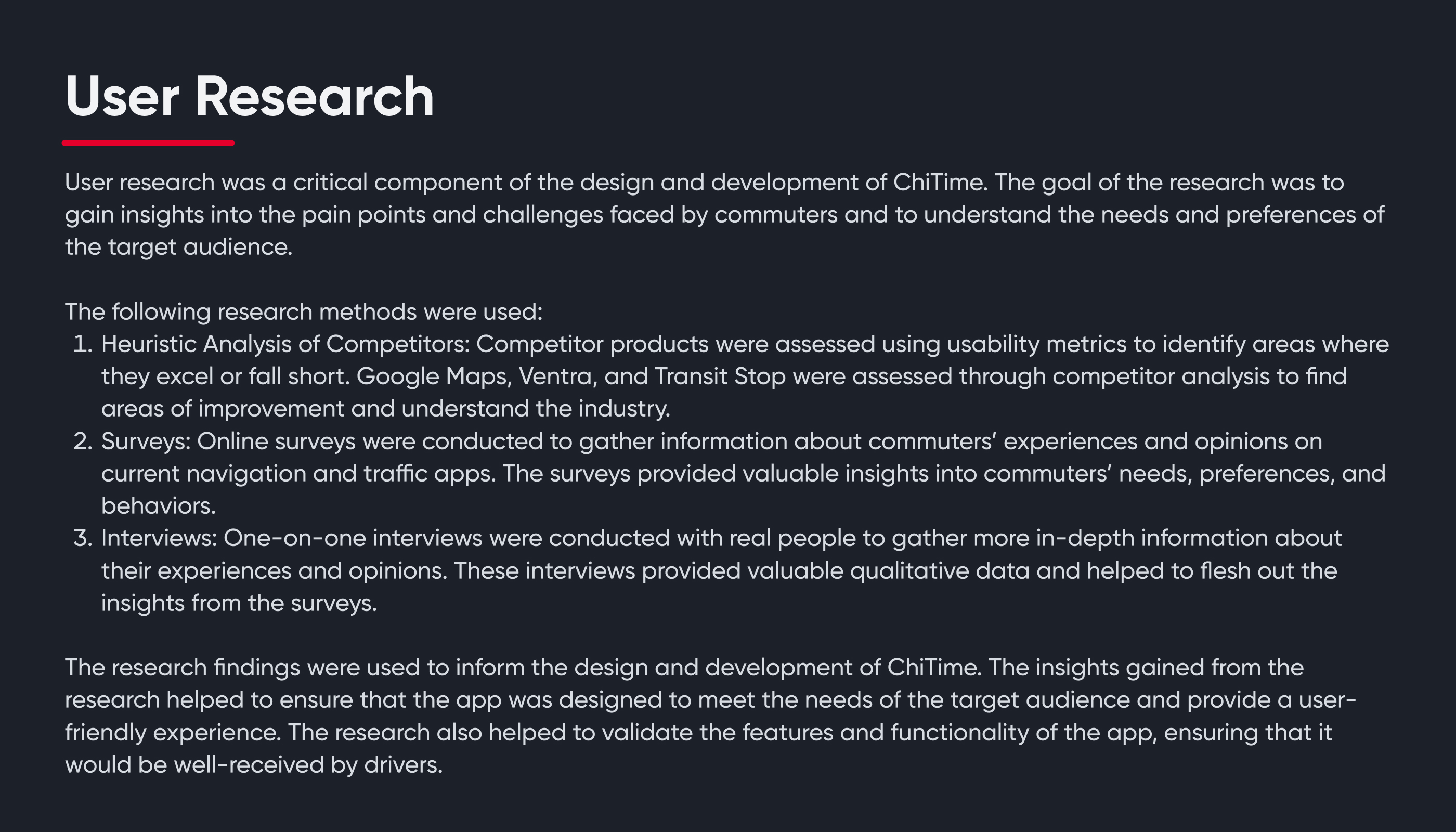 User Research